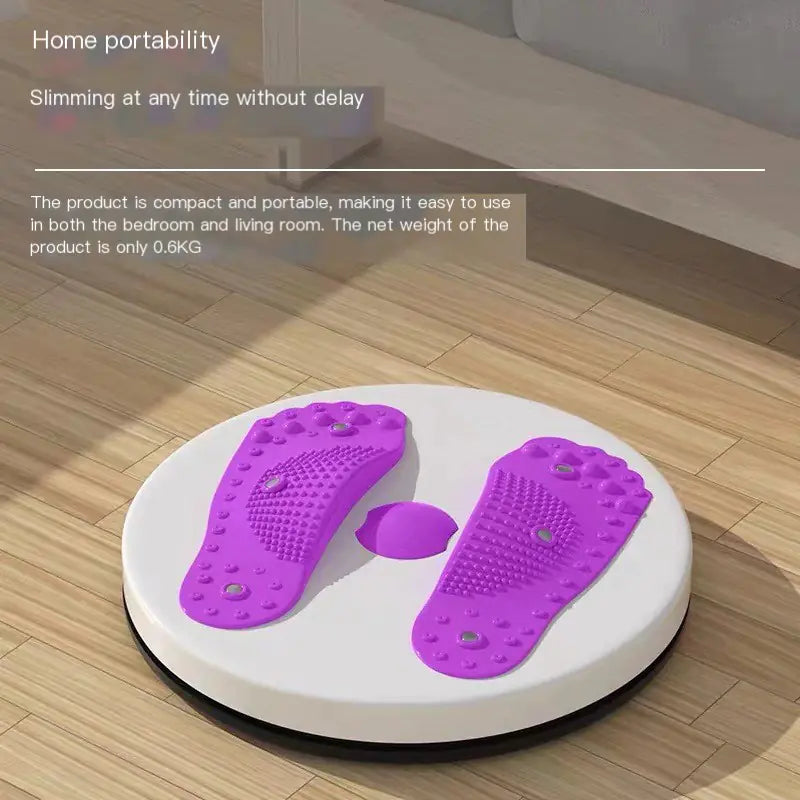 Magnetic Waist Twister Fitness Equipment for Home Use